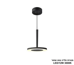 מנורת תליה ונוס שחור.