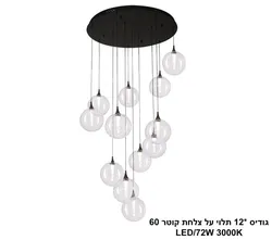 גודיס  12 תלוי על צלחת LED.