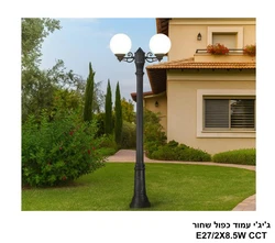 ג'יג'י עמוד כפול שחור