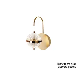 מצנח קיר כדור קטן