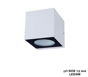 ***אגם קיר LED 6W 6036 לבן (23967)