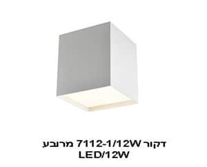 ***דקור 7112-1/12W מרובע (22101)