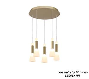 סורבה *5 על צלחת זהב (24059)