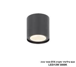 אגם צילינדר תקרה 014 אפור כהה (25557)