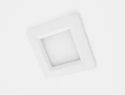 הייטק שקוע 6W 185 LED מרובע אור חם