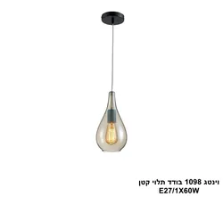 וינטג 1098 בודד תלוי קטן